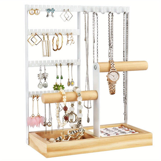 Desktop Jewelry Organizer Jewelry Stand With Ring And Bracelet Holder