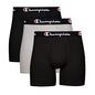 Champion Men's Every Day Comfort Stretch Cotton Boxer Briefs (3 Pack)