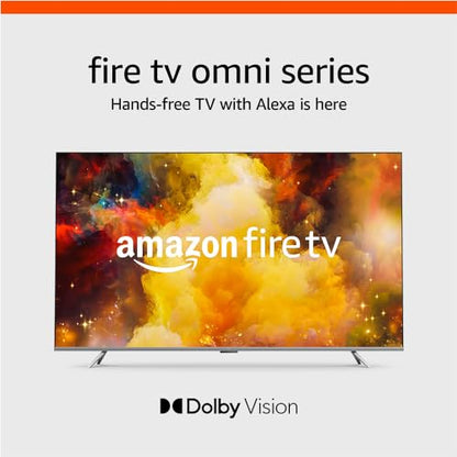 Amazon Fire TV 65" Omni Series 4K UHD smart TV with Dolby Vision, hands-free with Alexa