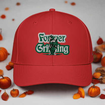 Forever Grinding *(Adidas) Red-Forest Green performance cap