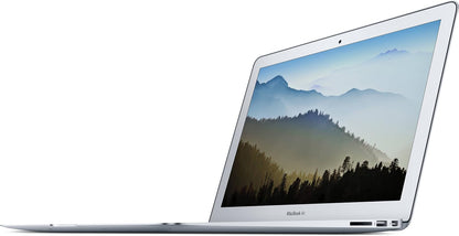 Apple Macbook Air 2017 with 1.8GHz Intel Core i5 (13-inch, 8GB RAM, 128GB SSD Storage) (QWERTY English) Silver (Renewed)