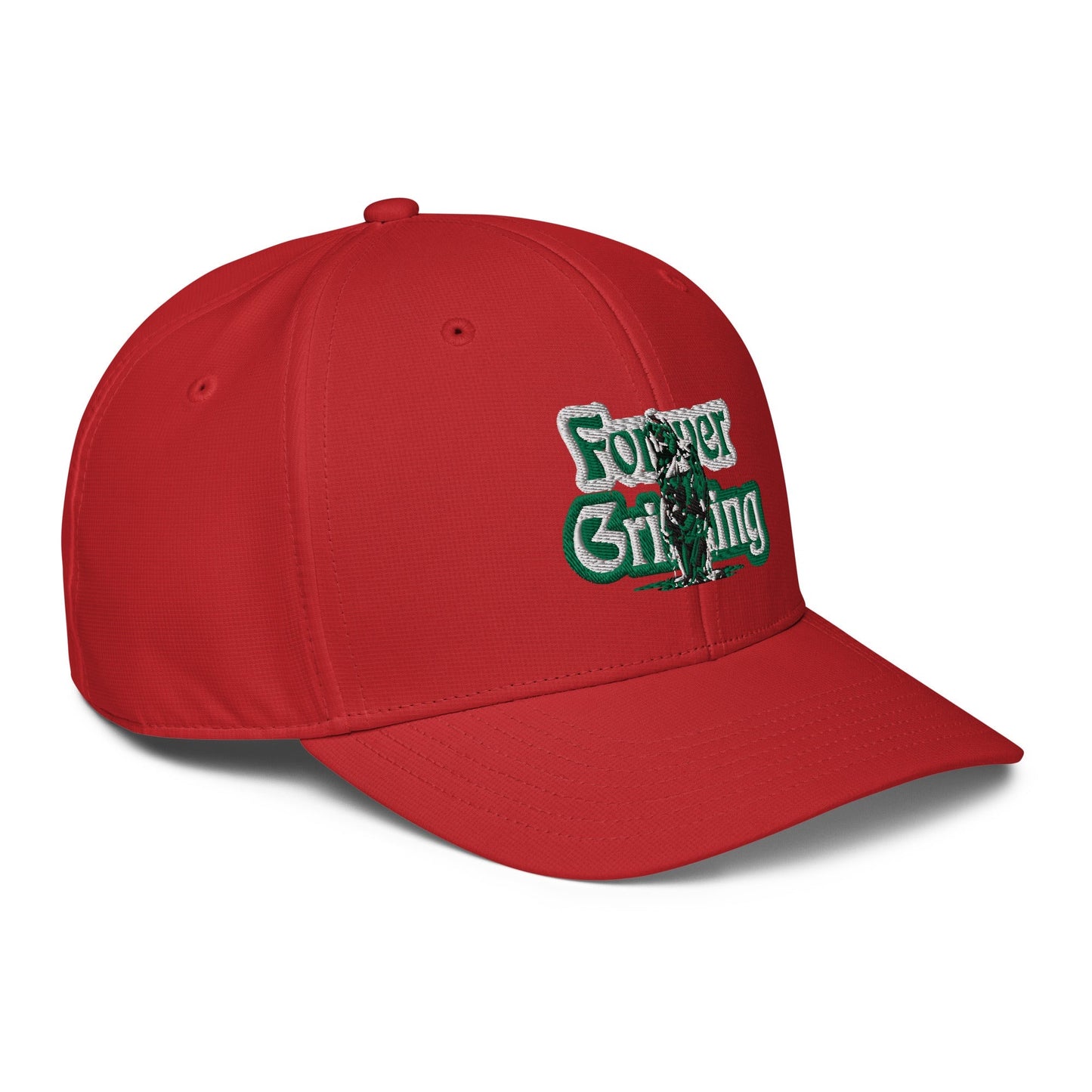 Forever Grinding *(Adidas) Red-Forest Green performance cap