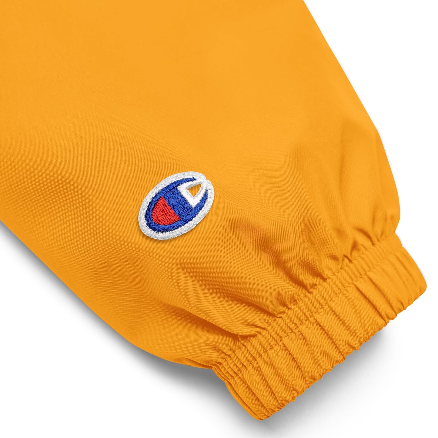 Forever Grinding *(Champion) Orange & Old Gold Packable Jacket