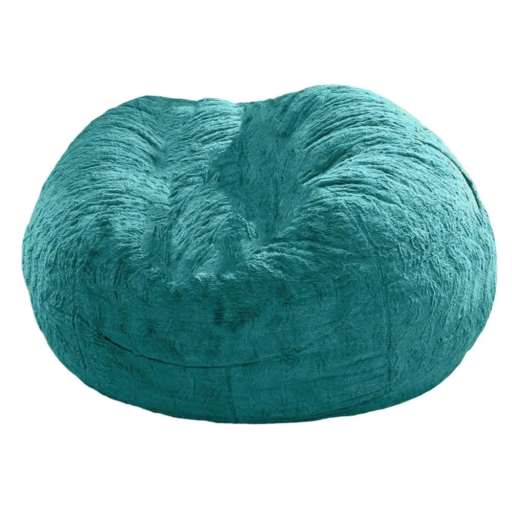 Useful Sofa Bean Bag Flexible Bean Bag Cover Anti-fading Indoor Oversized Bean Bag Chair Cover  Dust-proof