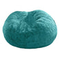 Useful Sofa Bean Bag Flexible Bean Bag Cover Anti-fading Indoor Oversized Bean Bag Chair Cover  Dust-proof