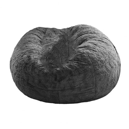 Useful Sofa Bean Bag Flexible Bean Bag Cover Anti-fading Indoor Oversized Bean Bag Chair Cover  Dust-proof