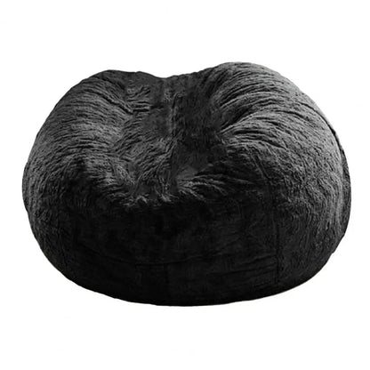 Useful Sofa Bean Bag Flexible Bean Bag Cover Anti-fading Indoor Oversized Bean Bag Chair Cover  Dust-proof