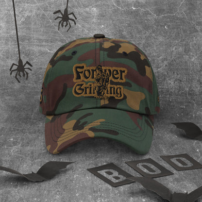 Forever Grinding Old Gold-Black Camouflage Hat